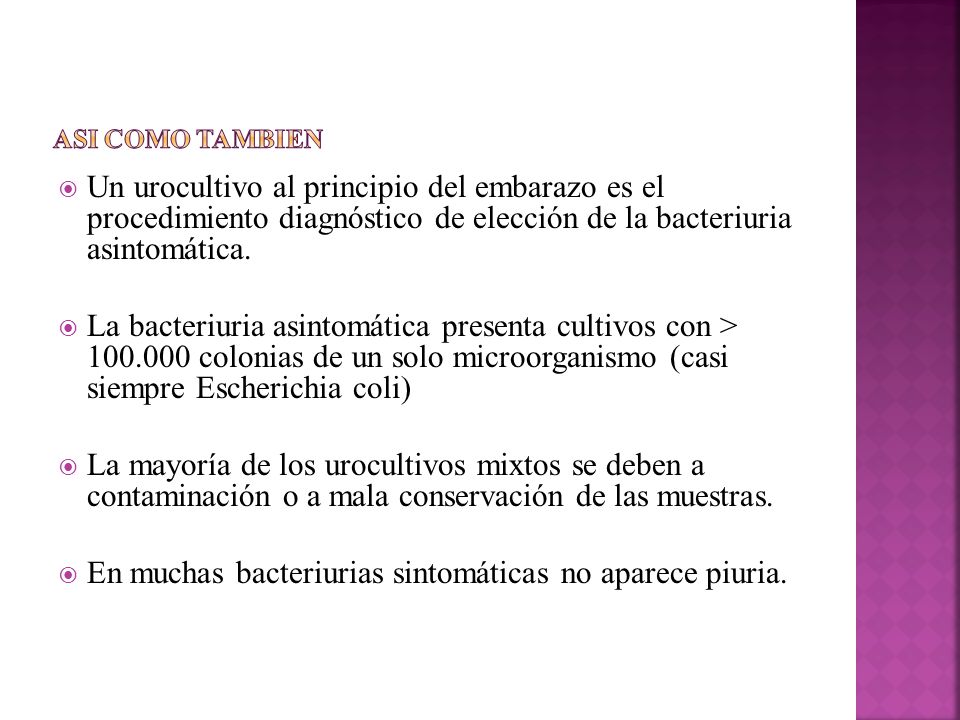 Bacteriuria asintomática embarazo buenas pautas hipertensión